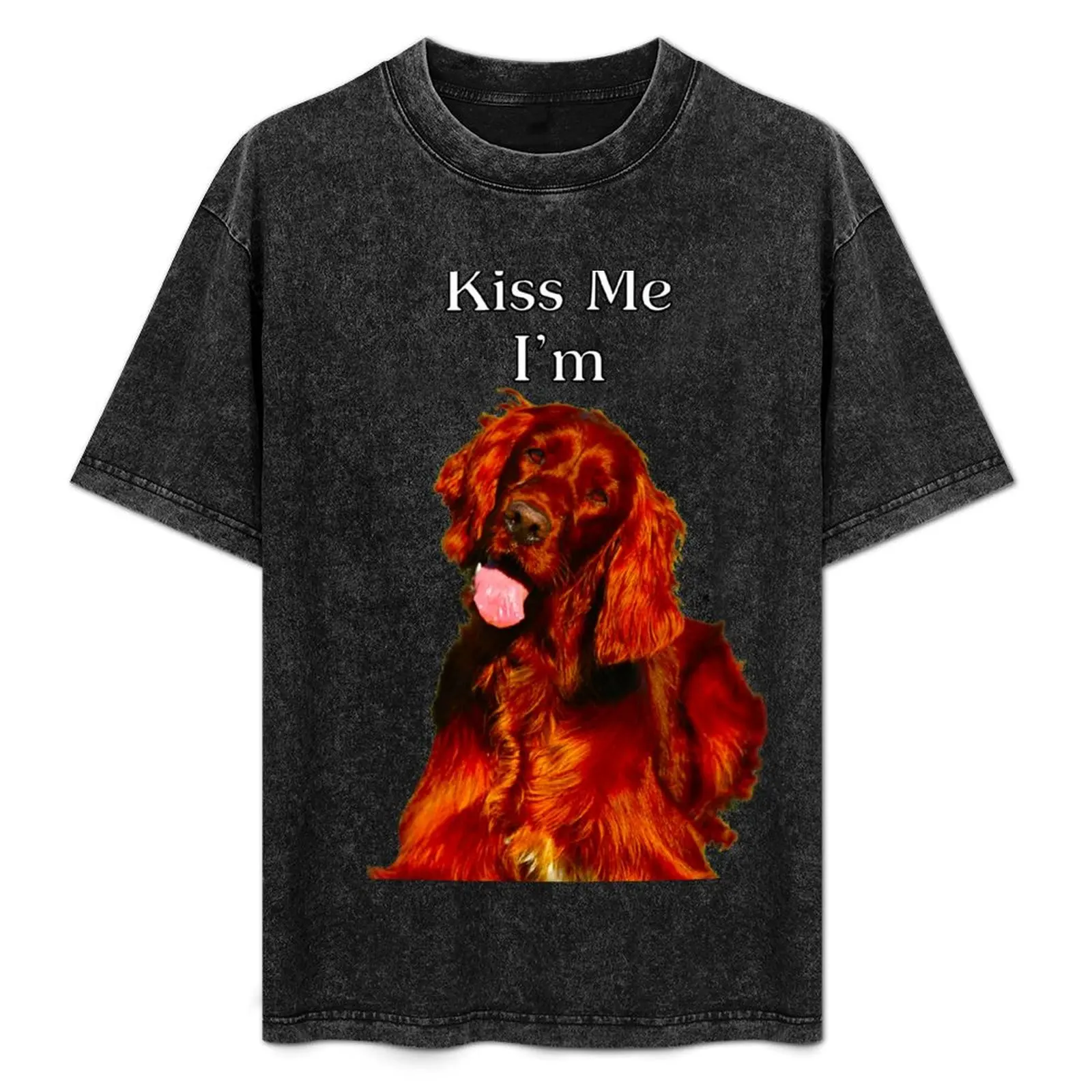 

Irish Setter Lovers T-Shirt Simple Print Design T-Shirt