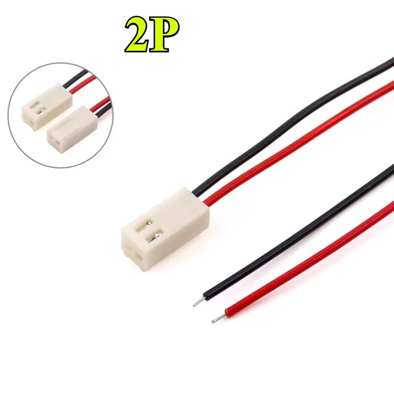 KF2510 Terminal Cable Wire 2.54mm Spacing 2P 3P 4P 5P 6P 7P 8P 9P-12P Electronic Wire Single Head Connection Wire 10-50CM 26AWG