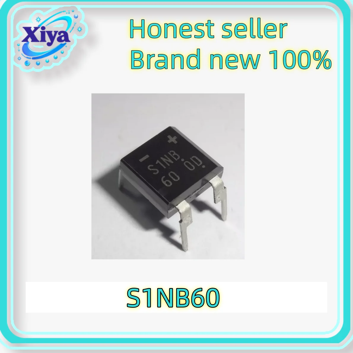 (10/100 pieces) New 100% S1NB60 S1NB S1NB60B7D rectifier bridge 1A 600V DIP4 original electronic integrity first delivery fast