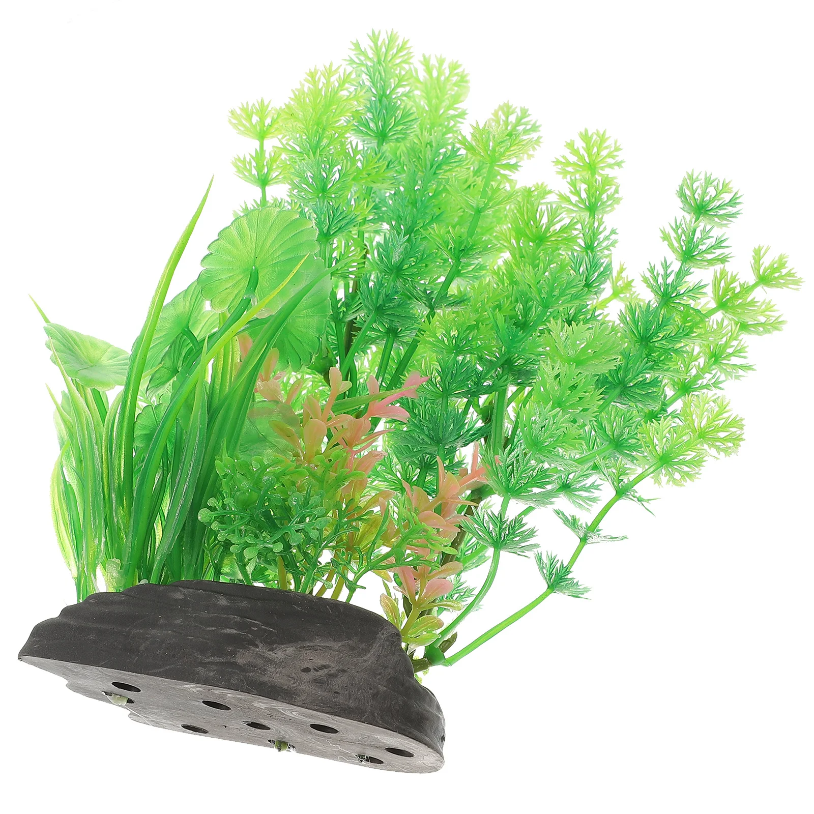 

Premium Aquatic Plant Ornament Safe Material Fish Tank Decoration Set Practical Long Time Use Great Gift Friends