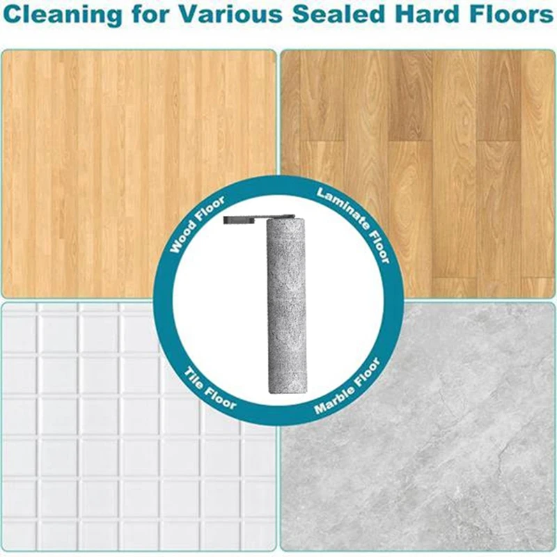 แปรงลูกกลิ้งกรองฝุ่น 4 ชิ้น สำหรับหุ่นยนต์ดูดฝุ่นแบบเปียกและแห้ง IFloor Y2 อะไหล่ทดแทน แปรงกรองฝุ่น-A69M