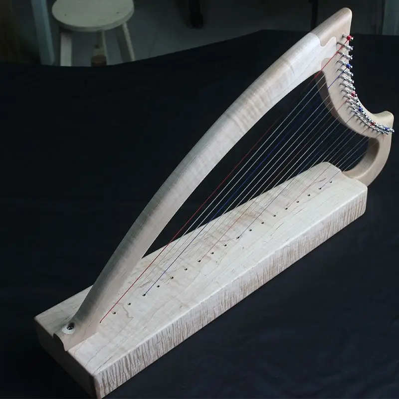 19 strings beginner baby bag harp portable lyre harp