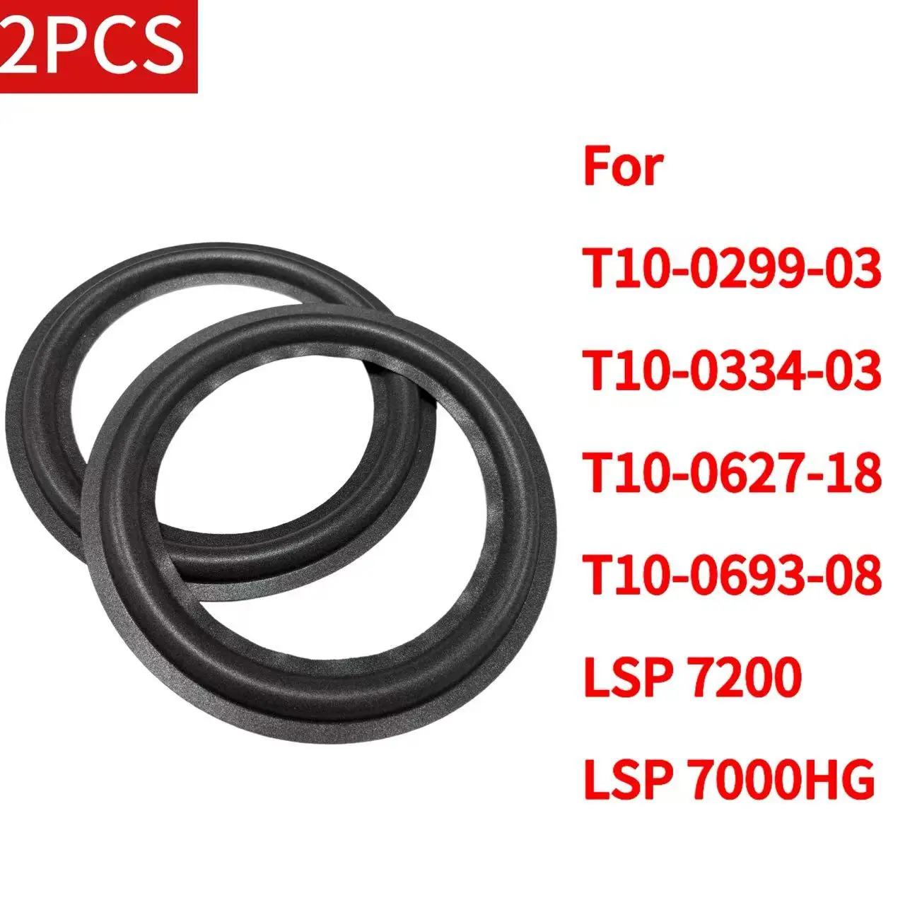 Speaker Foam Edge Folding Ring Subwoofer For Kenwood T10-0299-03 T10-0334-03 T10-0627-18 T10-0693-08 LSP-7200 LSP-7000HG