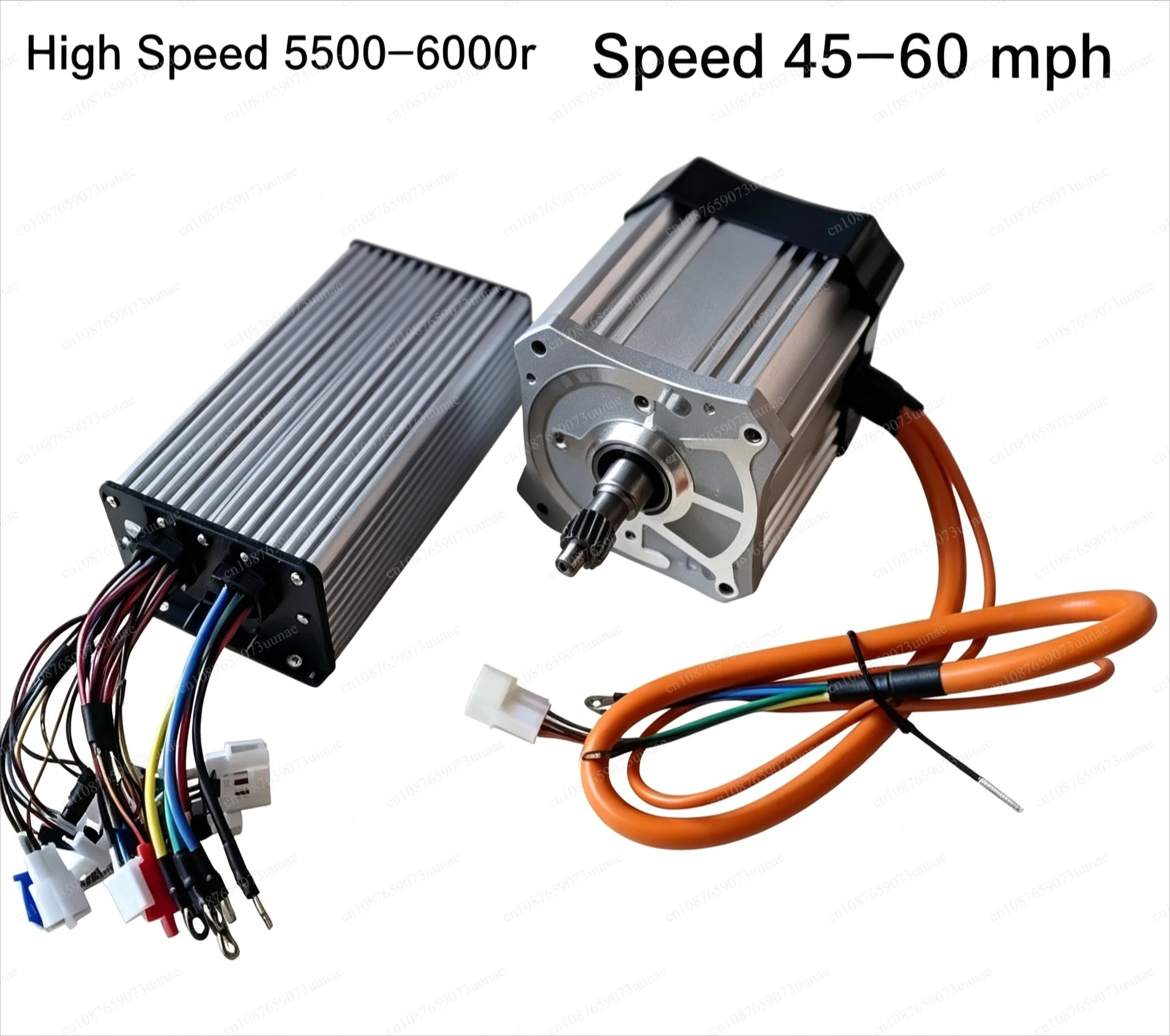 1200W‑1500W Permanent Magnet Synchronous Sine Wave Motor & Controller, Frequency Conversion High‑Speed Motor 60V 72V