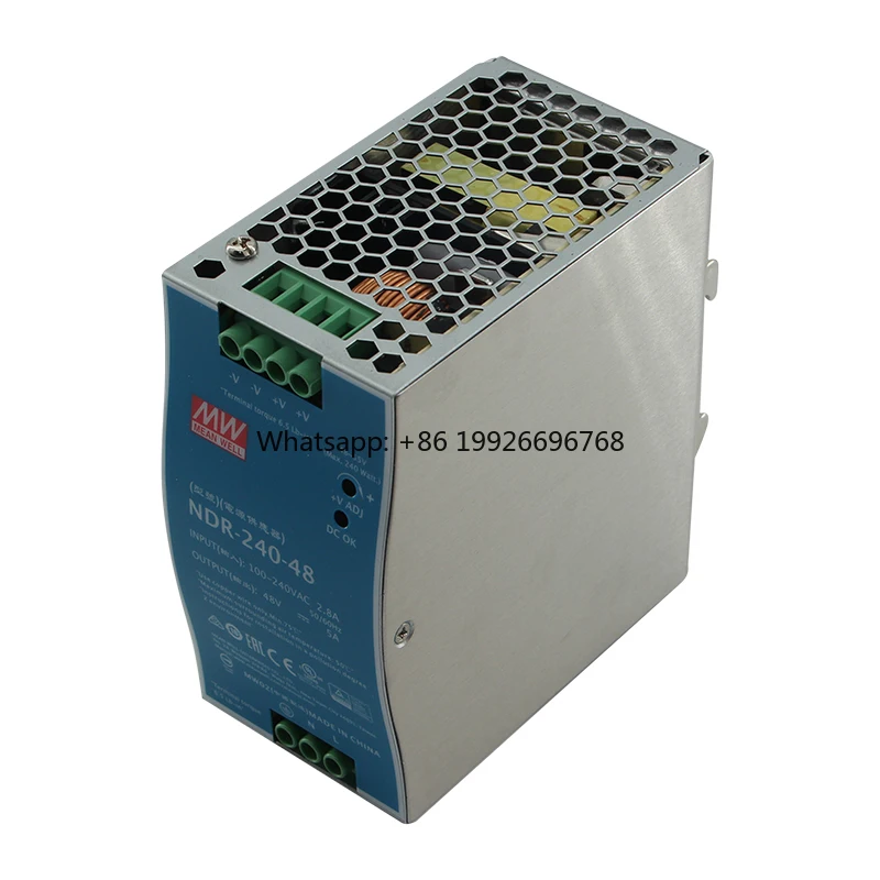 

NDR-240-24 Dc Din Rail Industrial Constant Current Din Rail 24V 10A Power Supply