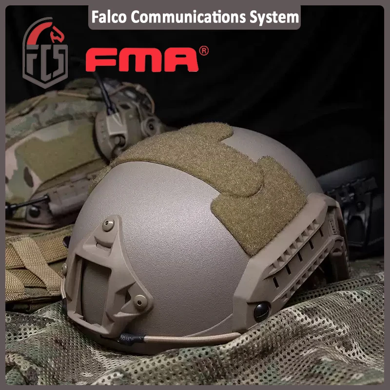 

FMA FAST-MT (Maritime) Super High-Cut Maritime Helmet – Outdoor Mountaineering & Off-Road Protective Helmet (TB814)