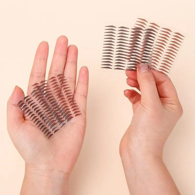 Sello de delineador de ojos resistente al agua, pegatinas, moldura única, fácil de usar, resistente al agua, resistente al sudor