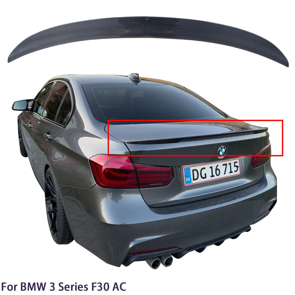 

For BMW 3 Series F30/M3 F80 Sedan AC Style Carbon fiber Rear Spoiler Trunk wing 2011-2019