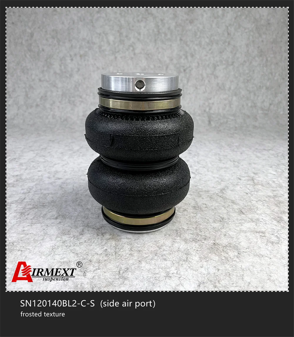 

SN120140BL2-C-S /AIRLIFT 5840 CLOSED Double convolute airspring airbag shock absorber/pneumatic air suspension air bellow