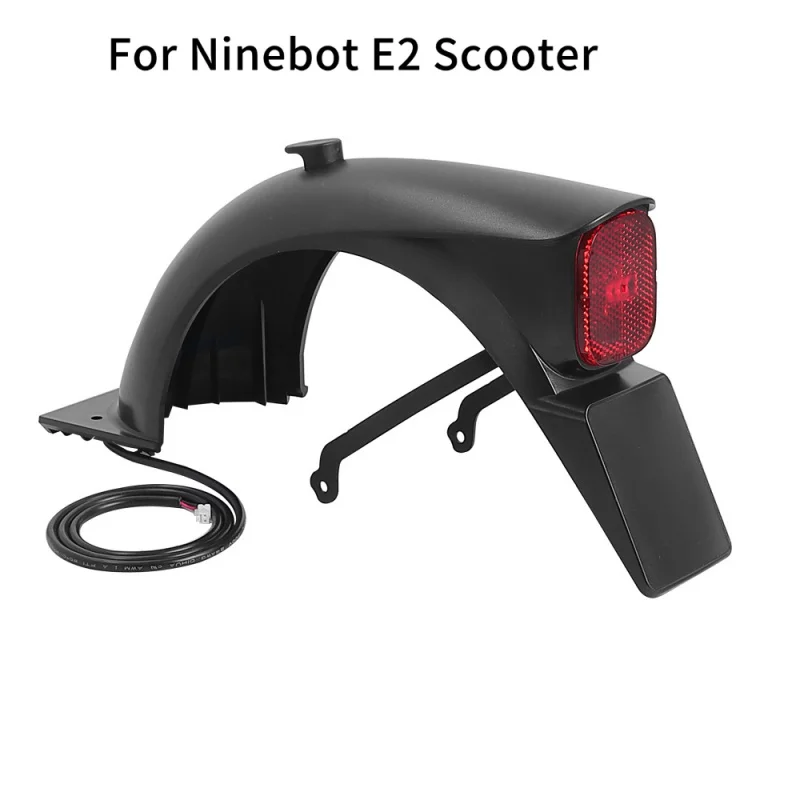 

A Complete Replacement Rear Fender And Spoiler Set For Ninebot E2 Scooter