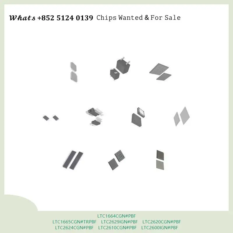 chip chip Integrated circuit chip MCU chip LTC1664CGN#PBF LTC1665CGN#TRPBF LTC2629IGN#PBF LTC2620CGN#PBF LTC2624CGN#PBF