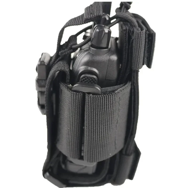 Nylon Pouch Radio Walkie Talkie Holder Bag Belt Pack Hunting Accessories Magazine Pouch Outdoor Airsoft Equipment