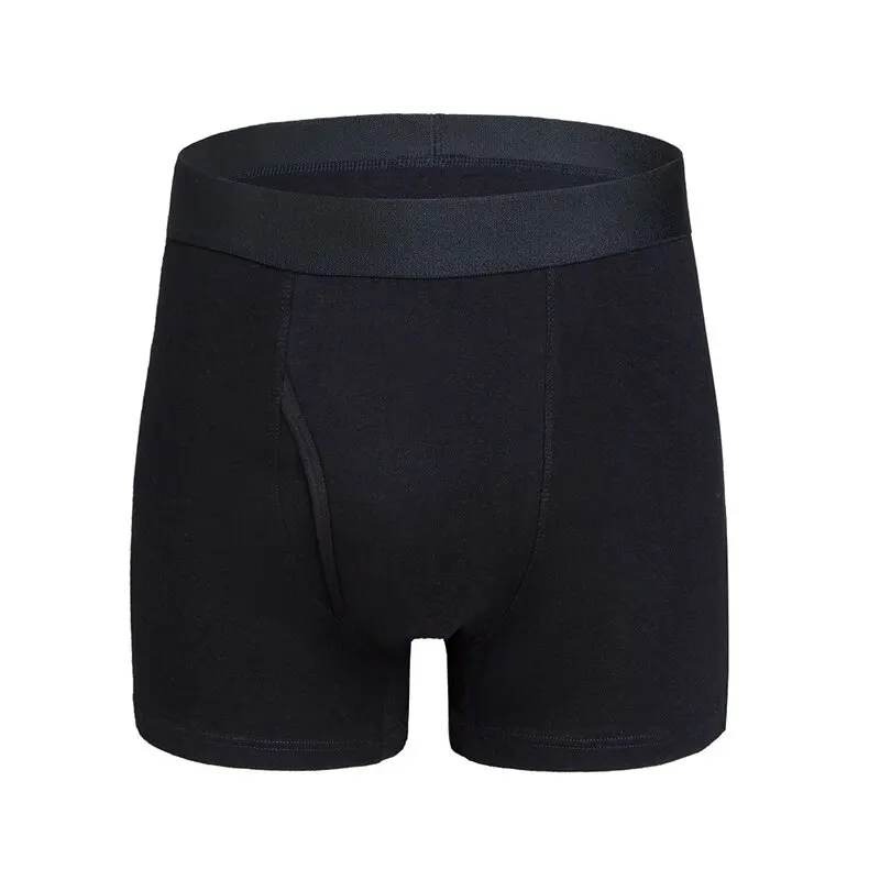 5PCS Men\'s Boxers Plus Size Cotton Boxer Briefs Breathable Panties Comfortable Pants Soft Shorts S-XXL Seamless Male Underpants