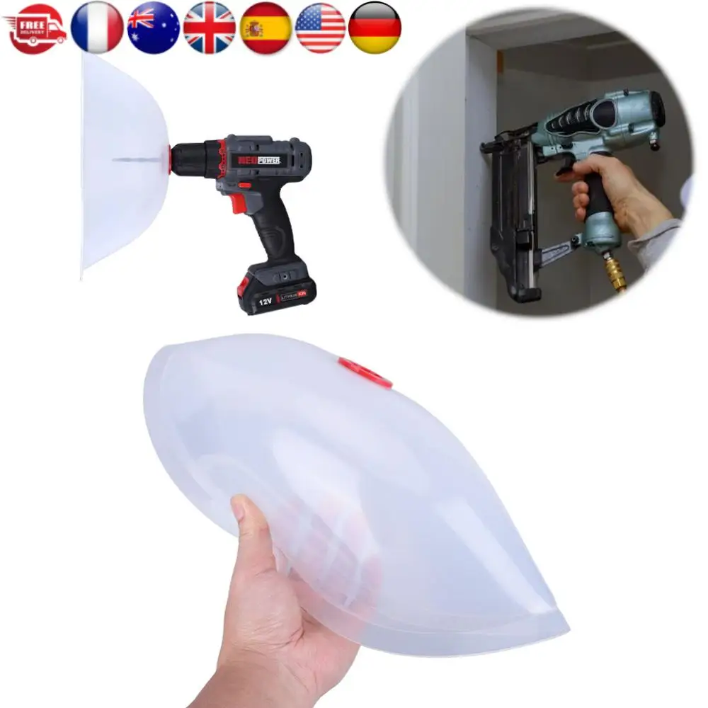 

Dust Bowl Hole Saw Accessories Dust Bowl Dust Hood for Installing Recessed Lights Works With All Hole Saws