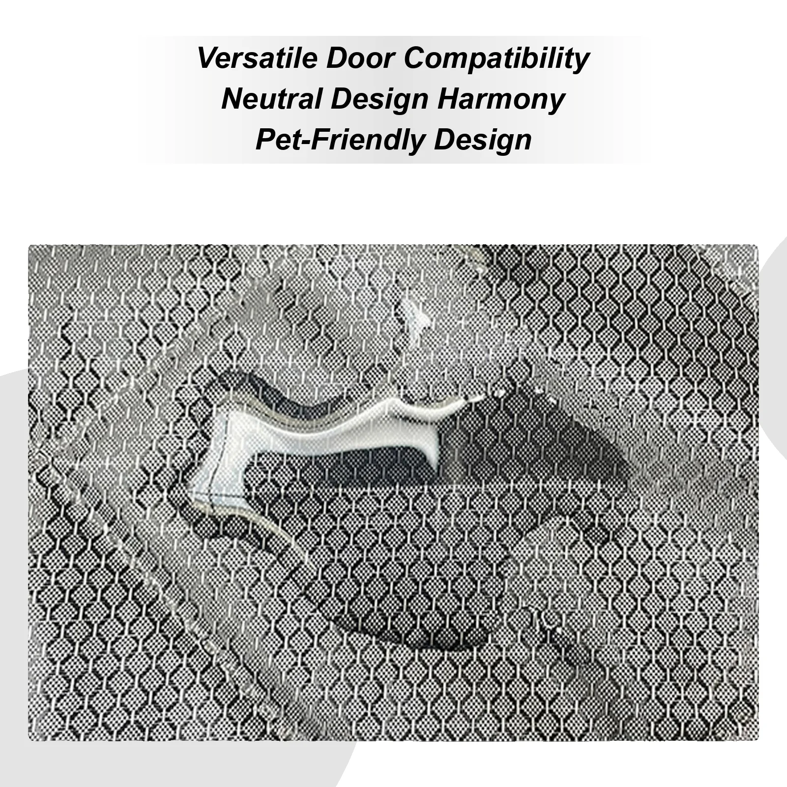 Thermal Door Curtains Pet-Friendly Easy Installation Magnetic Thermal Insulated Door Curtains For Kitchens Doorway Bedrooms