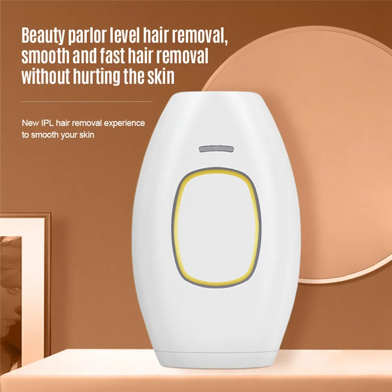 บิกินีเลเซอร์แบบพัลส์5ระดับเครื่องกำจัดขนบนใบหน้าเครื่องกำจัดขนด้วยเลเซอร์ไม่เจ็บปวดเครื่องตัดแต่งผมไฟฟ้าปลั๊ก EU สีขาว