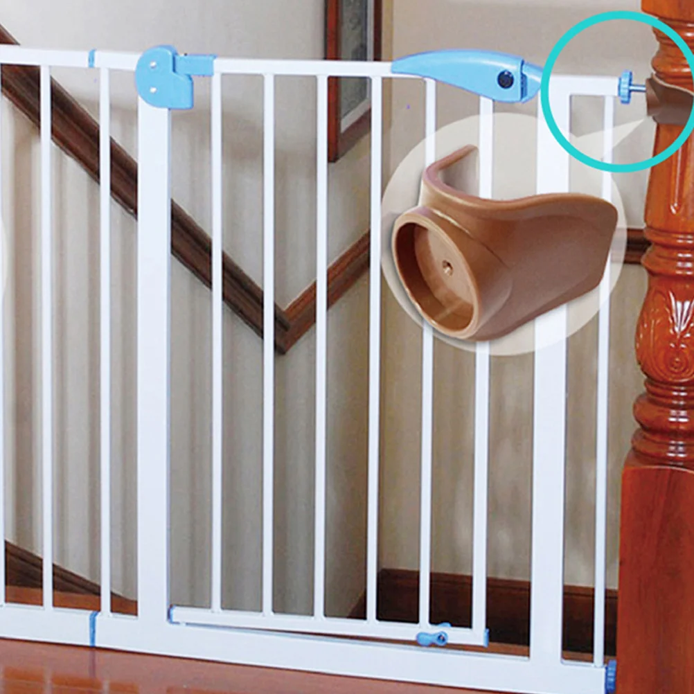 4 قطعة جدار الحرس الصلبة الطفل الحيوانات الأليفة بوابة السلامة حامي منصات الضغط جبل بوابة جدار مصدات الحرس لسلالم المدخل