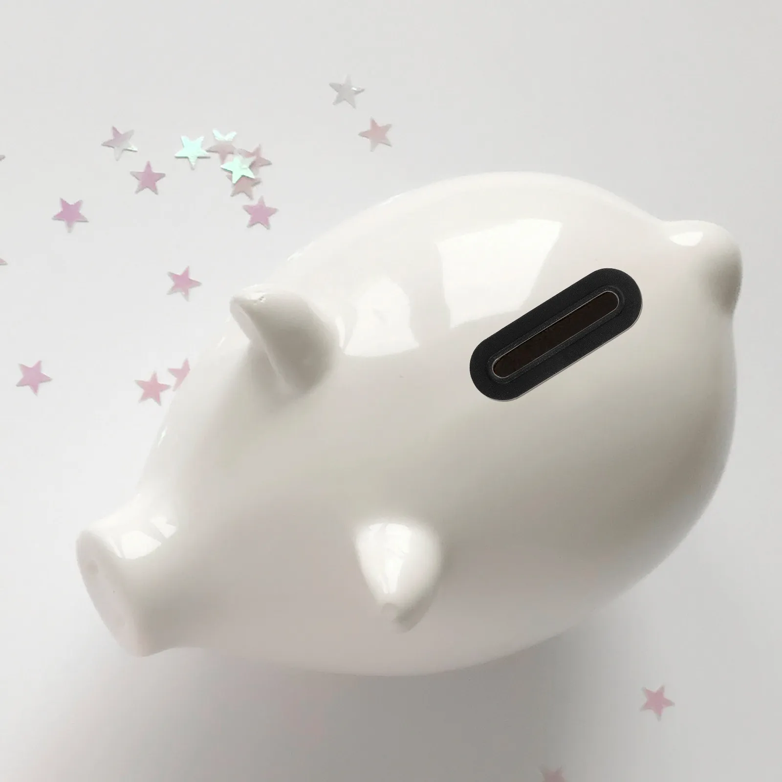 20Pcs Coin Slot Replacement for Savings Jars Oval Buckle Design Sturdy Plastic Vertical Coin Insertion Mechanism Craft Accessory