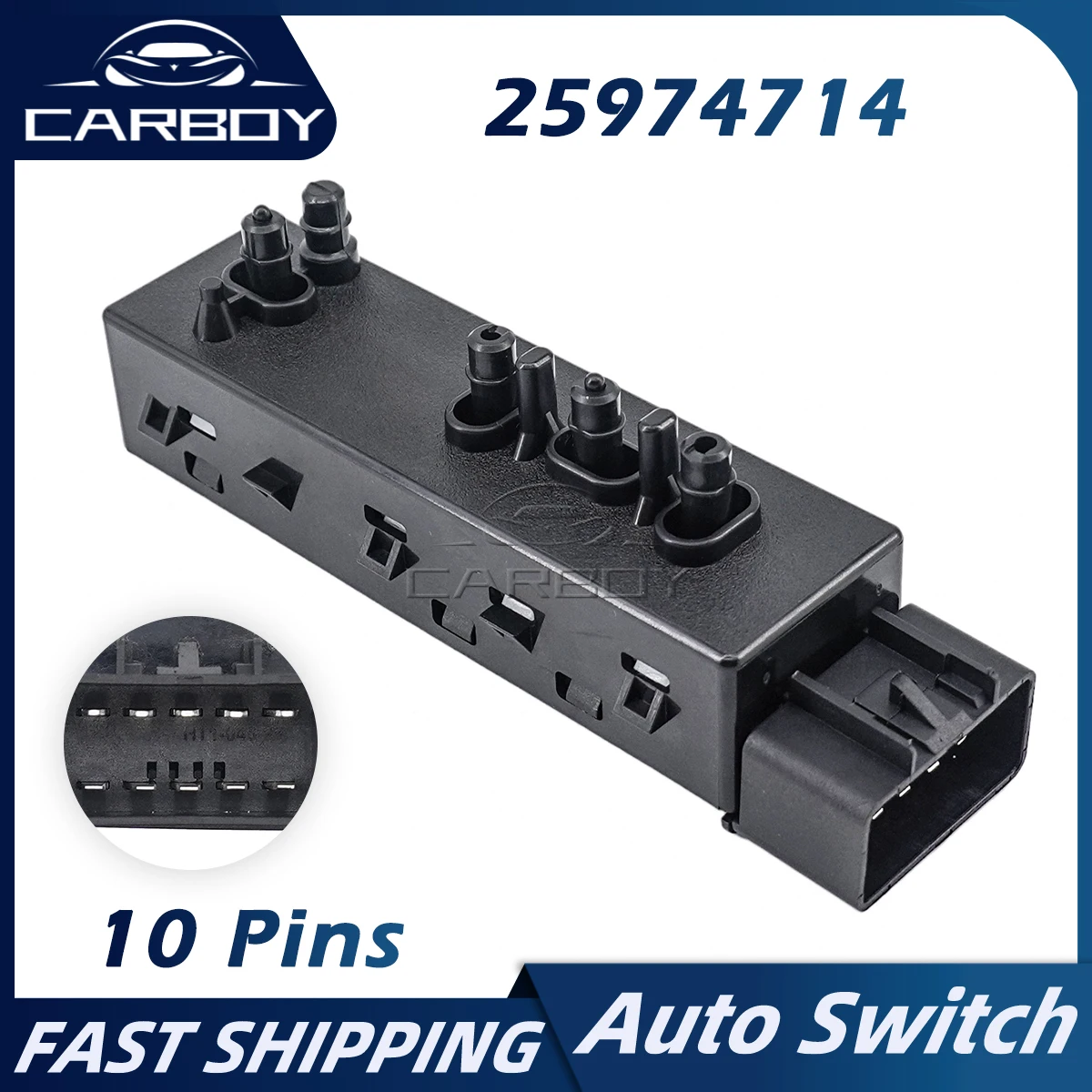 Front Left Power Seat Switch 25974714 96477909 For Chevrolet Camaro Malibu Cadillac SRX Buick Envision Regal Verano Driver Side