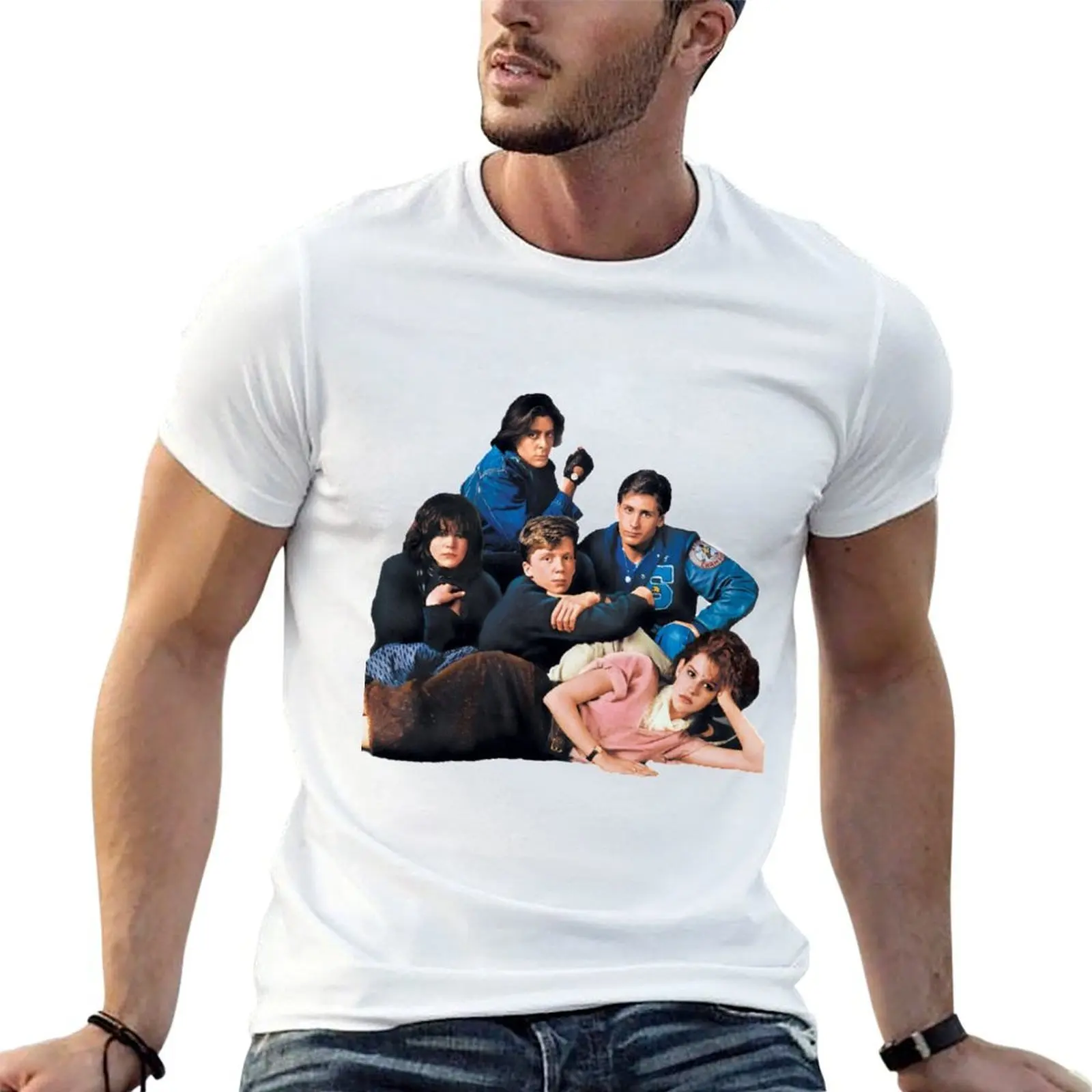 The Breakfast Club T-Shirt man clothes summer shirt mens clothes