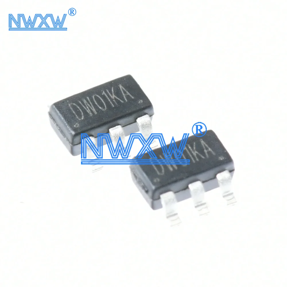 DW01KA DW01 DW01D DW01A SOT23-6-pin mobile power lithium battery management and protection chip