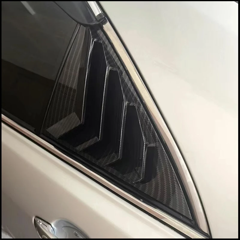 

Для Toyota Camry 2006-2016 Седан: Декоративные накладки-жалюзи на задние треугольные окна, аксессуары для стайлинга автомобиля