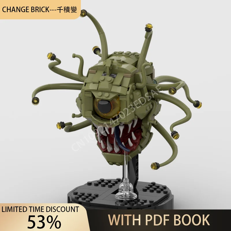 MOC NEW 507PCS Dungeons or Dragons Beholder Modelar Education Creative Children Brick Toy Birthday Building Christmas Gift Block