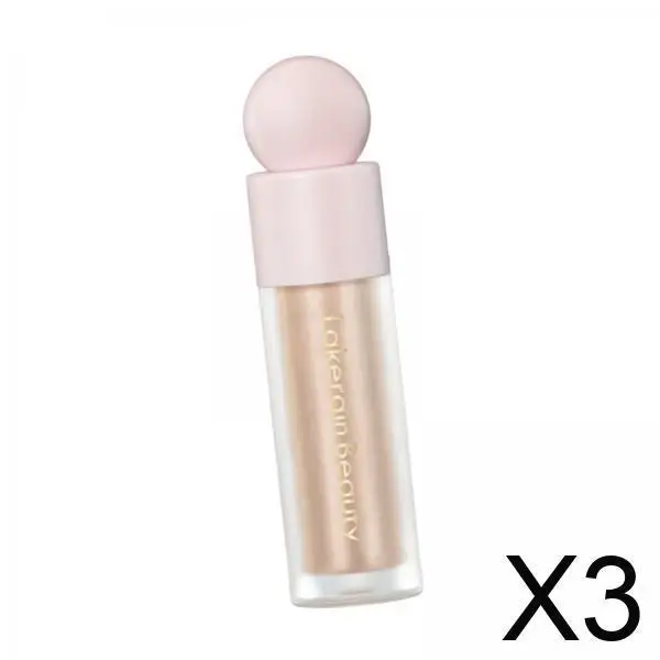 Shimmer líquido iluminador maquiagem leve brilho portátil 7.5ml para rosto e corpo blush iluminador cosméticos