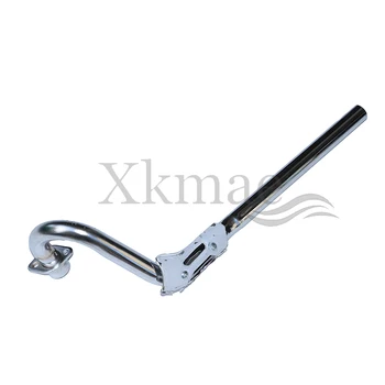 1 peça tubo de escape de motocicleta 28mm para 110cc 125cc 140cc crf70 bbr ttr klx sdr atv pit dirt bike scooter ciclomotor cafe racer