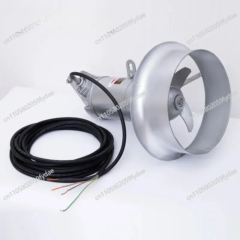Submersible Mixer High-speed Submersible Push Flow Mixer Stainless Steel Vertical Underwater Mixer