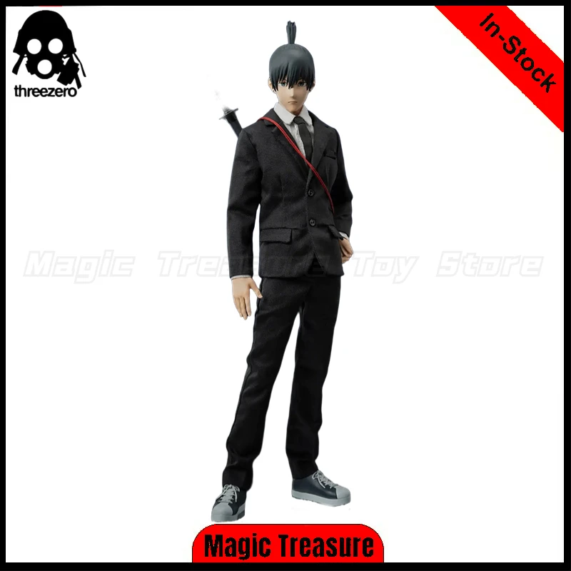 Original Threezero 3A FigZero 3Z0467 CHAINSAW MAN Hayakawa Aki 1/6 Action Figure Model Figure Toy