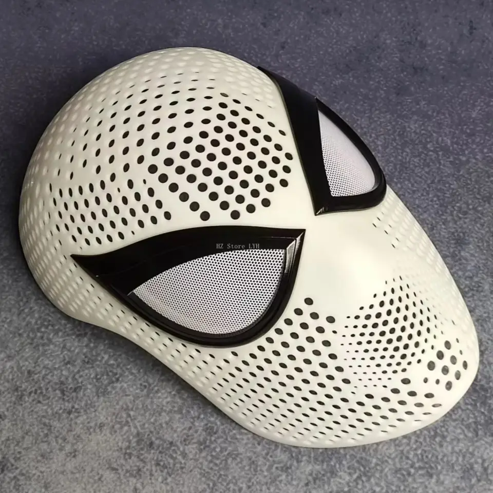 DIY フェイスシェル 1 ペアの磁気アイ付き PS4 スパイダーマン 1:1 3D