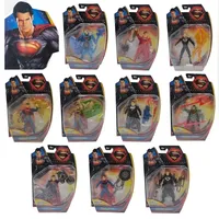 DC Comics Superman Man of Steel Action Figures Joints Movable Model Toys Table Ornaments Collection Boys Birthday Gifts