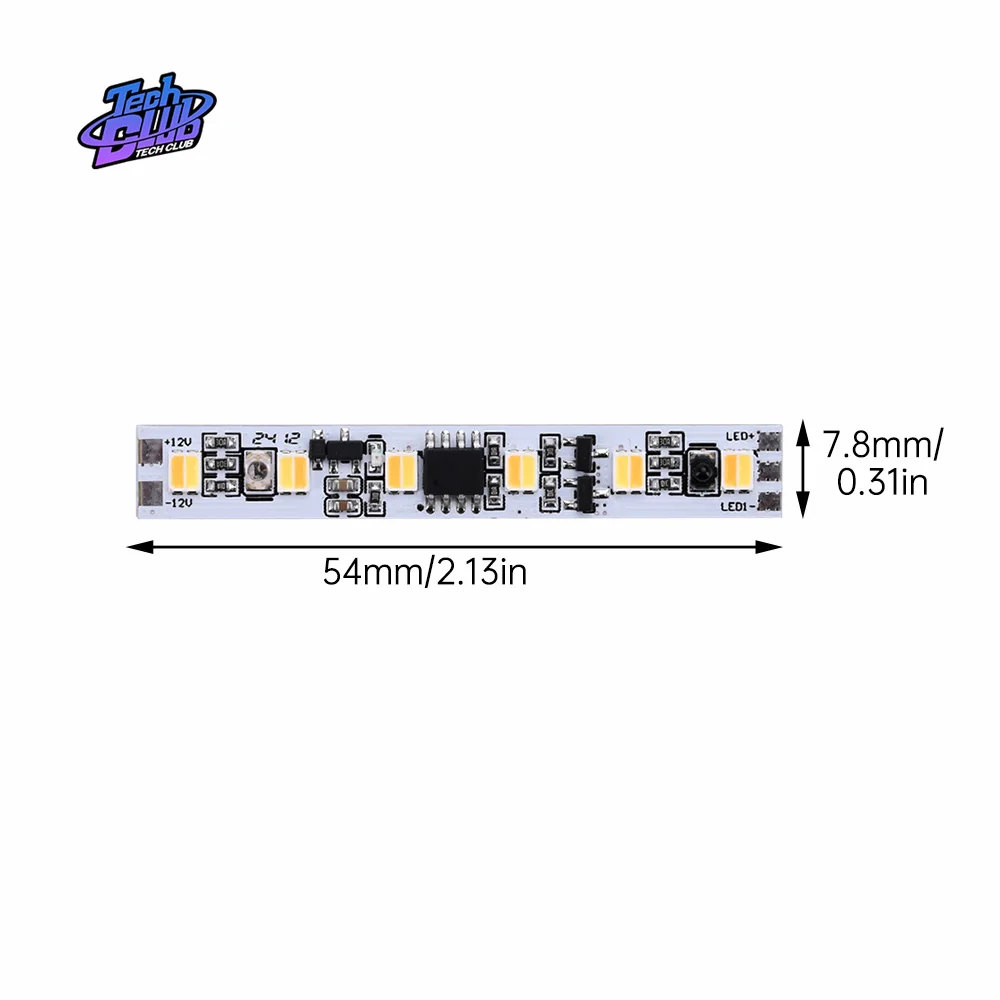 DC12-24V 48W IR Infrared Sensor Switch Module Hand Sweep Control Motion Hand Wave Sensor Switch Induction Module Power Supply