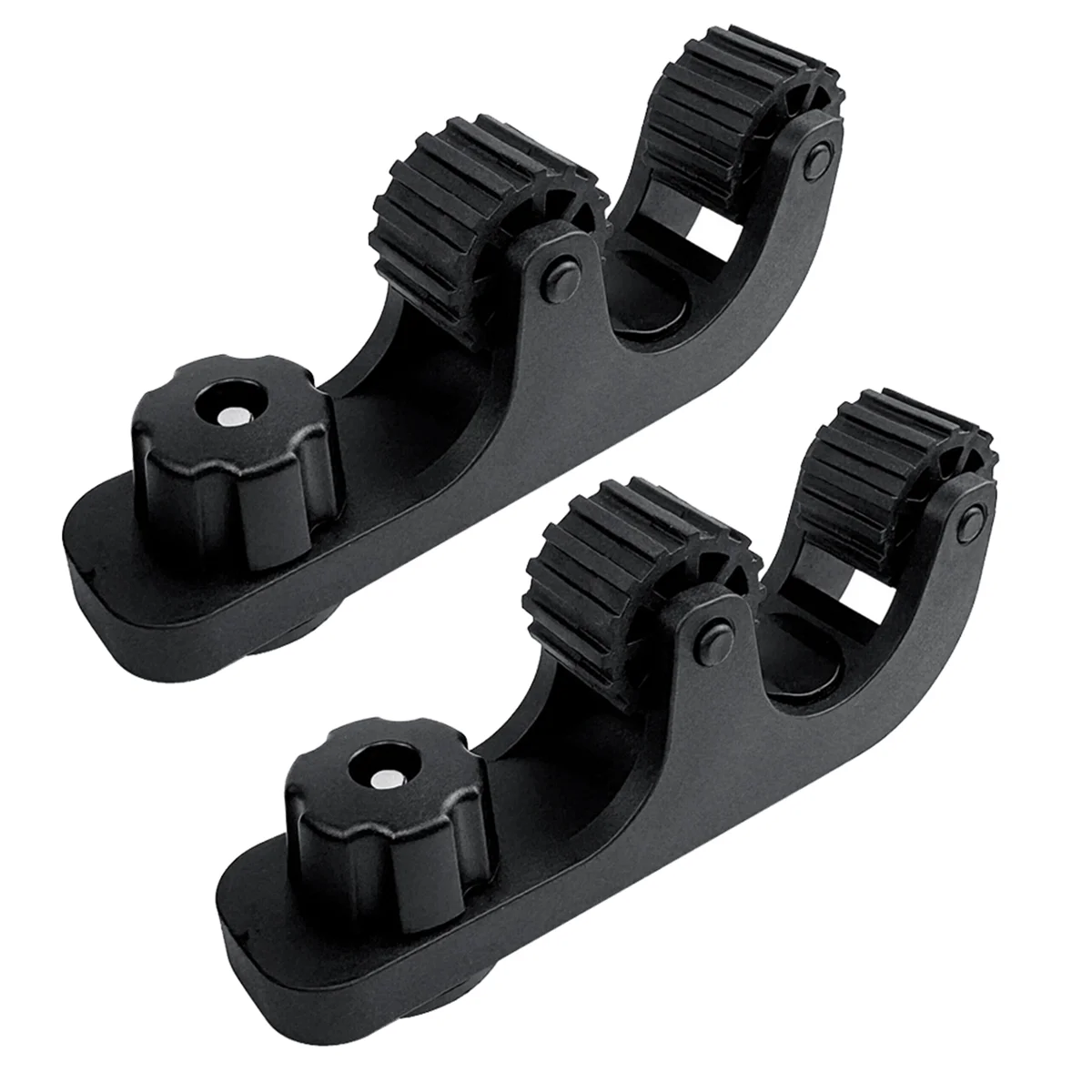 2Pack Kayak Paddle Holder, Kayak Track Mount Accessories Paddle Holder for Kayaking with Longer Threads Bolts