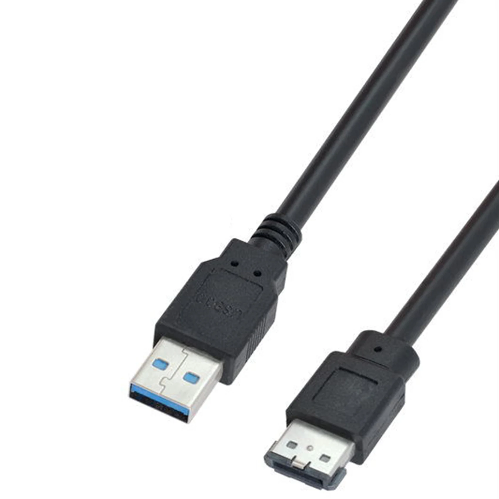 ร้อน Power over ESATA DC 5V ไปยัง USB 3.0 อะแดปเตอร์ USB3.0 to HDD/SSD/ODD ESATA Power Converter Cable 1M