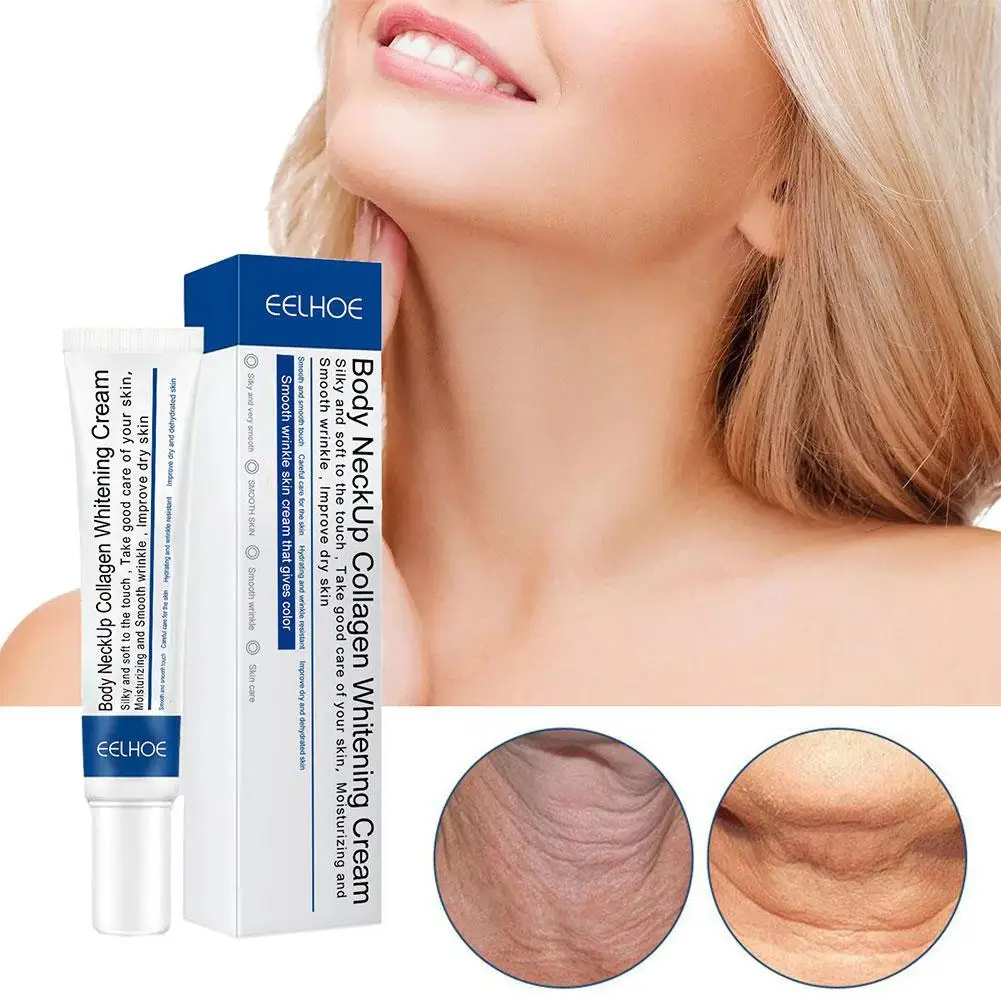 

1pc Neck Lines Protein Cream Moisturis Nourish Lift Neck Eliminate Double Chin Eliminate Neck Fine Lines Anti-ageing Rejuvenatio