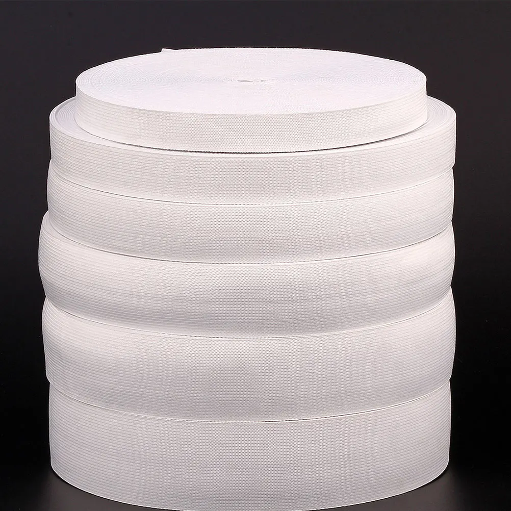 

1 рулон, мягкая дышащая плоская швейная лента 3 см, белая для поясов, декольте, спортивная одежда, аксессуары для одежды «сделай сам»
