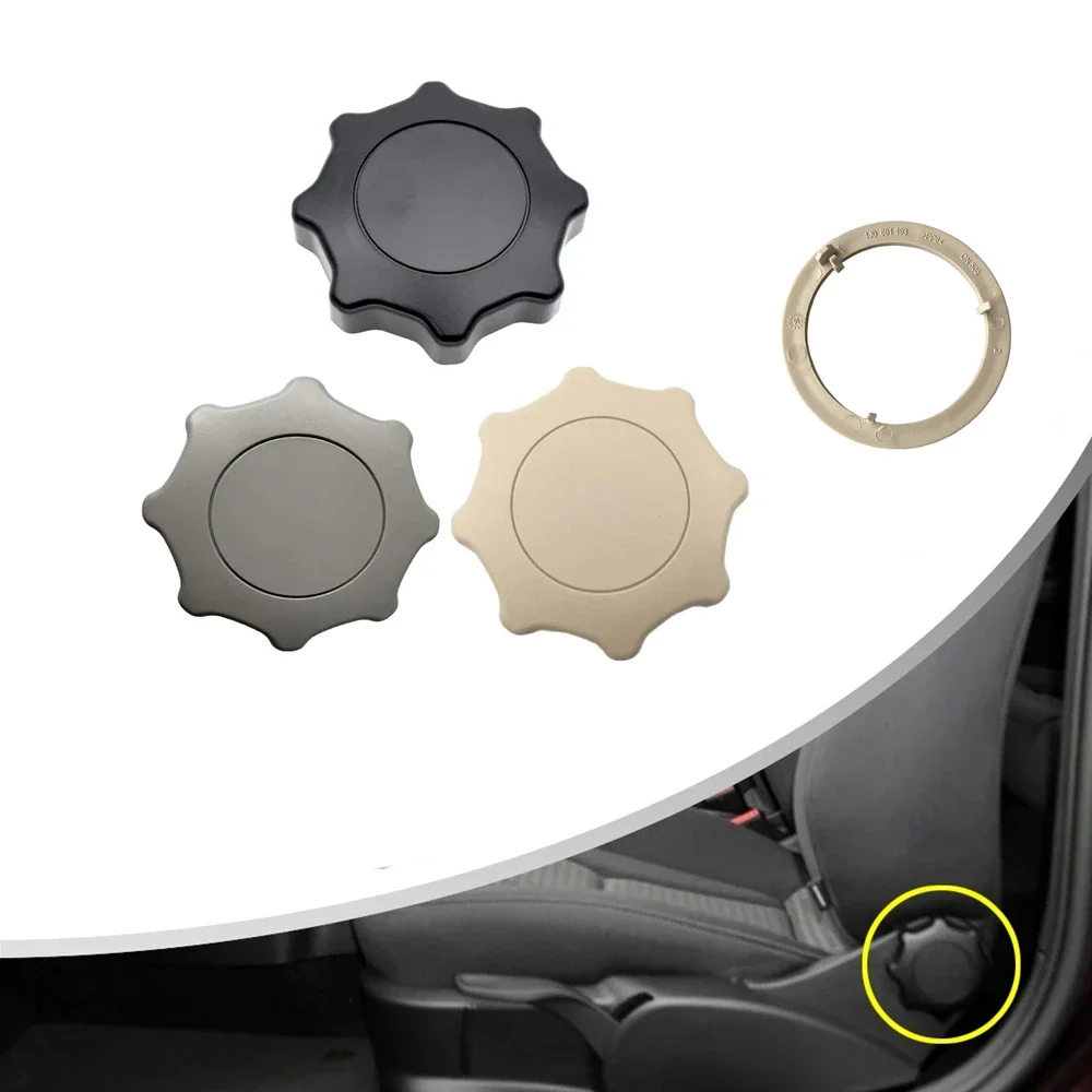 

1J0881671F 1pc Seat Adjustment Knob Cover Handle For Audi A1 A6 C5 A4 B6 VW Golf Jetta Passat Polo Front Seat Recline Knob Cover