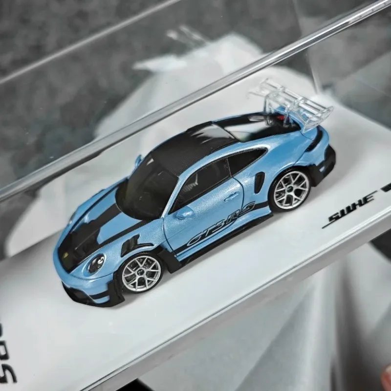 

В наличии 1:64 992 GT3 RS Panda Модель автомобиля из литой под давлением смолы, игрушка для мальчиков, подарок на фестиваль детского фестиваля, коллекционное украшение для взрослых.