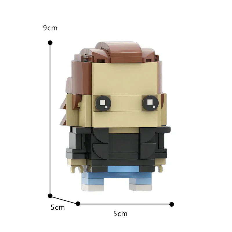 4 في 1 دمى أنيمي بريكهيدز اللبنات مجموعة غريب الأشياء الطوب لعب للأطفال طفل هالوين هدية عيد ميلاد