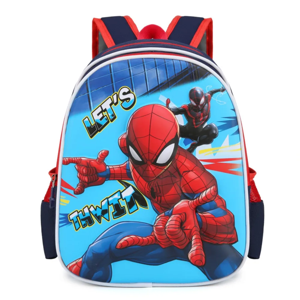 Mochila escolar de Iron Man para niños, mochila de dibujos animados, almacenamiento multicapa, ligera, transpirable, carcasa dura, regalos, nueva moda