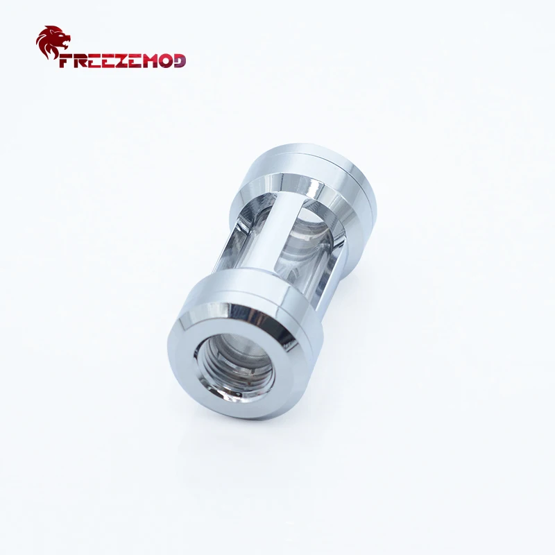 

FREEZEMOD PC Water Cooling Filter Fitting Composite Design Large Visible Area Dual Internal Threads GLQ-JX2