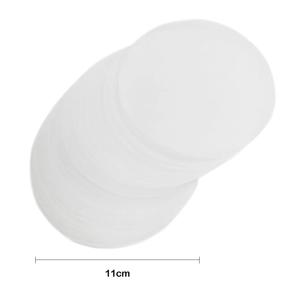 100Pcs Round Kitchen Blotting Paper Disposable Hamburger Oil Blotting Paper Non-stick Oil Absorbing Sheet Kitchen Gadgets