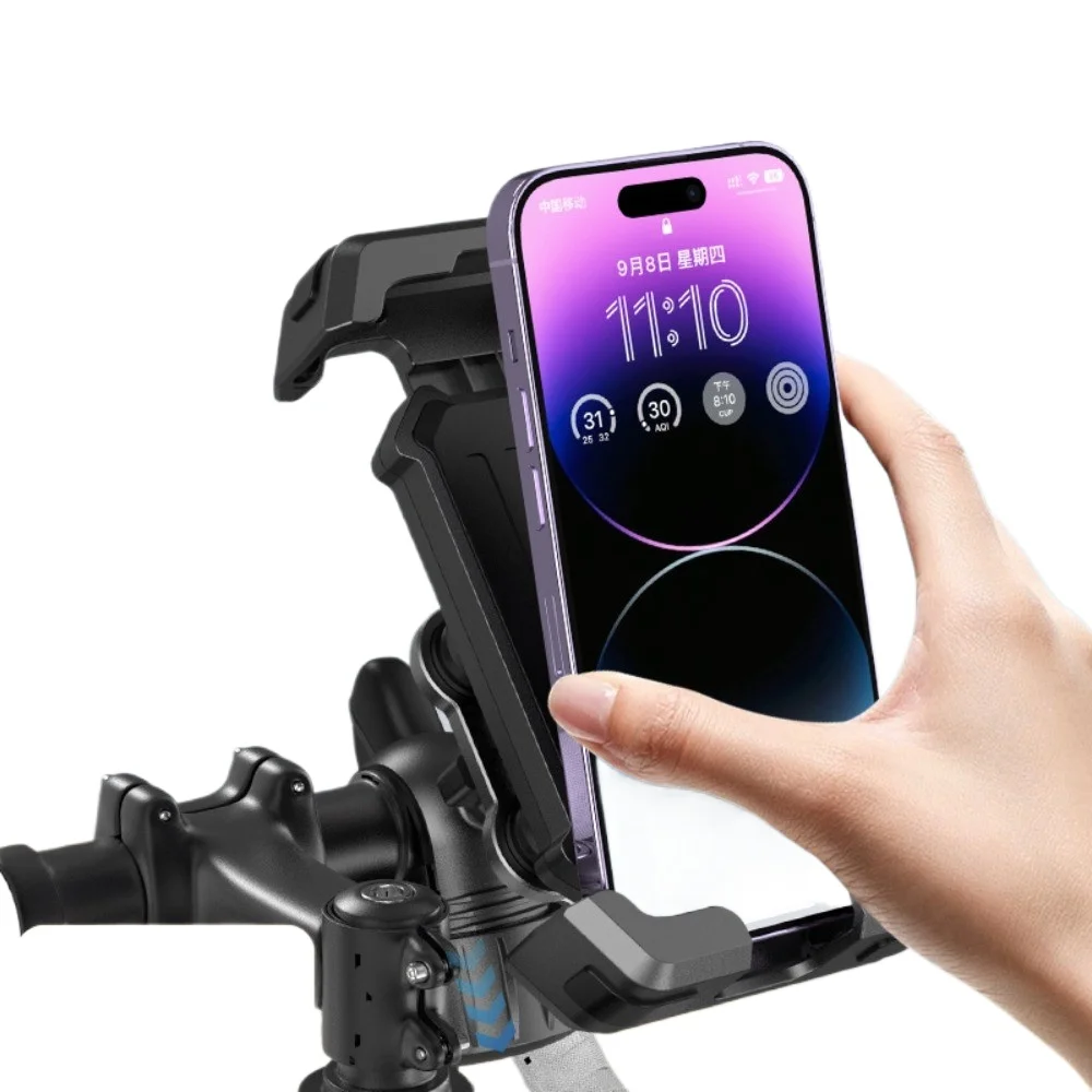 Car Phone Holder Smartphone Phone Holder Accessory Fits iPhone 15/14/ 13 Pro Max More 4.7-6.7 Inch