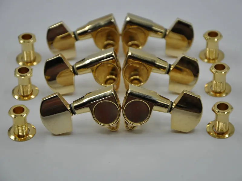 PW 90'Fixed Golden Color Guitar Tuner Peg L3R3 10mm Electric&Acoustic Guitar Machine Heads Stock Items Sales Price