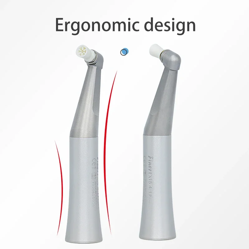 Dental Low Speed Against Counter Contra Angle 4:1 Prophy Handpiece for Dental Prophylaxis Screw-in Cup Prophy Brush