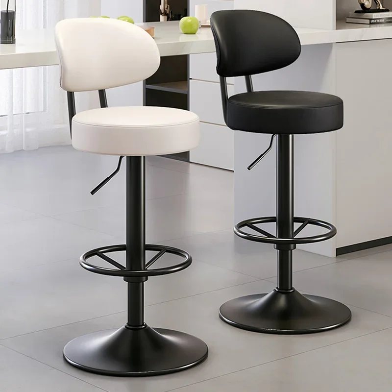 

Bar Chair Lift Front Desk Modern And Simple Household Swivel Chair Nordic Cash Register High Furniture Taburete Alto