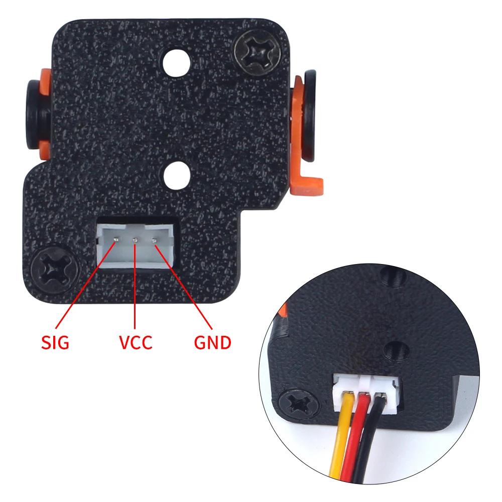 1pcs Filament Sensor for Flashforge for Adventurer 5M / 5M Pro Filament Sensor 3D Printer Parts (A Sensor with Cable)