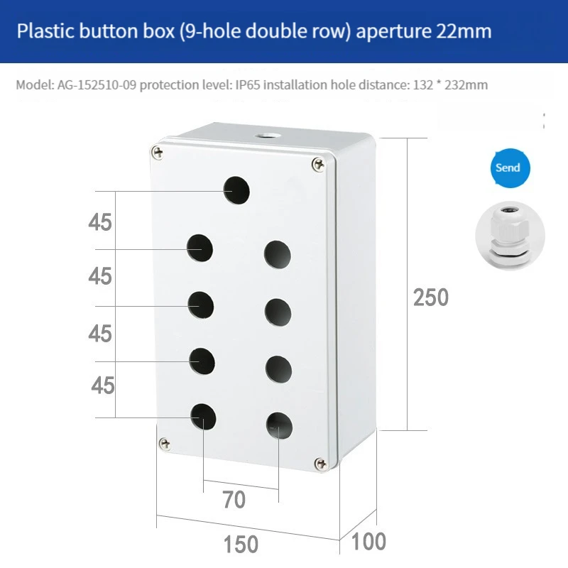Variant: 9hole 22mm